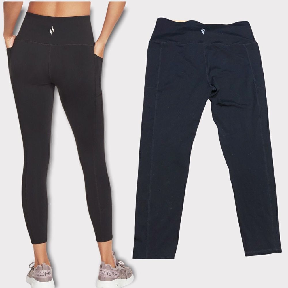 Skechers Apparel GOWALK HW 7/8 Legging Black Large - Picture 7 of 9
